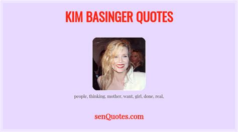 Kim Basinger Quotes