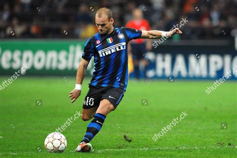 Wesley Sneijder Inter Milan Italy Milan Editorial Stock Photo - Stock ...