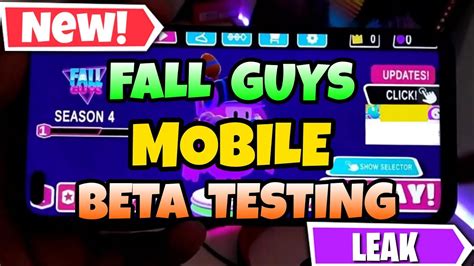 Fall Guys Leaked Beta Testing For Mobile Gameplay Fall Guys Mobile Leaks Fall Guys