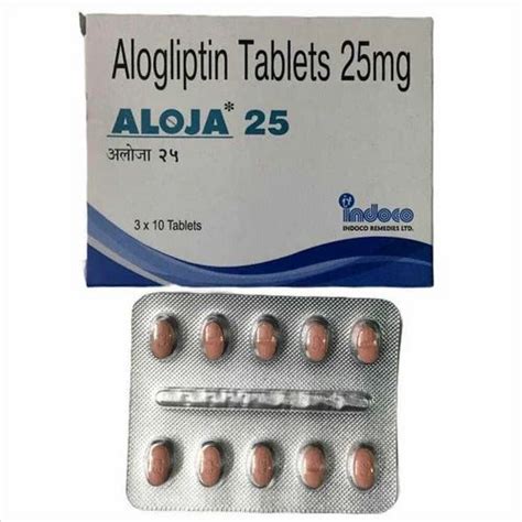 Alogliptin 25 Mg Tablets Packaging Size 3 X 10 At Rs 200box In