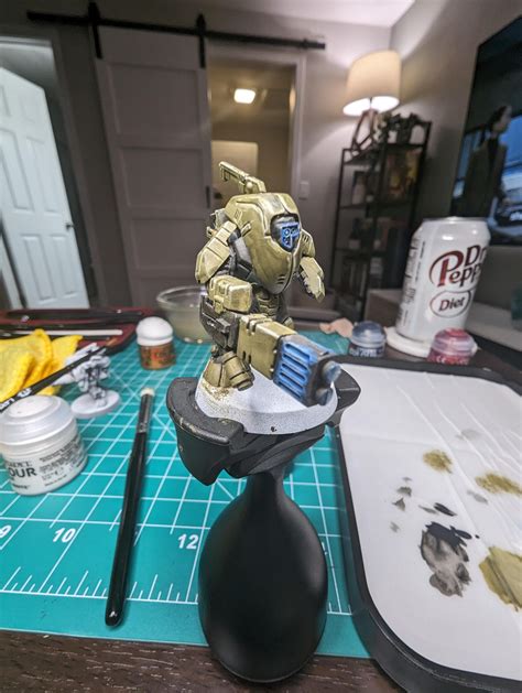 Stealth Suit paint test : r/Tau40K