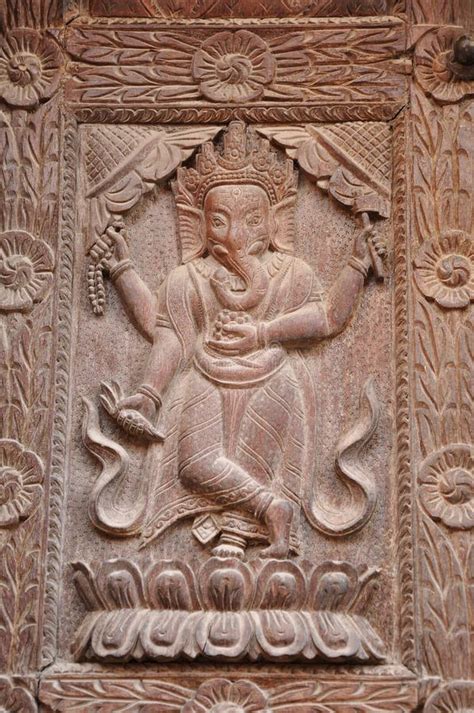 Erotic Carving On A Temple In Patan Kathmandu Nepal Stock Photo