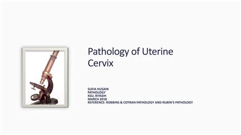 Pathology Of Uterine Cervix 2018 Sufia Husain Ppt