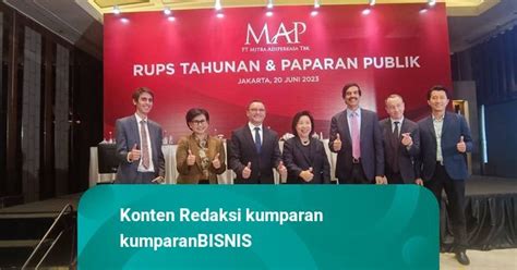 Mitra Adiperkasa Dan Map Aktif Bagi Dividen Rp Miliar Kumparan