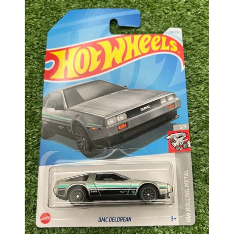 Hot Wheels DMC Delorean Regular Treasure Hunt RTH Case N Shopee