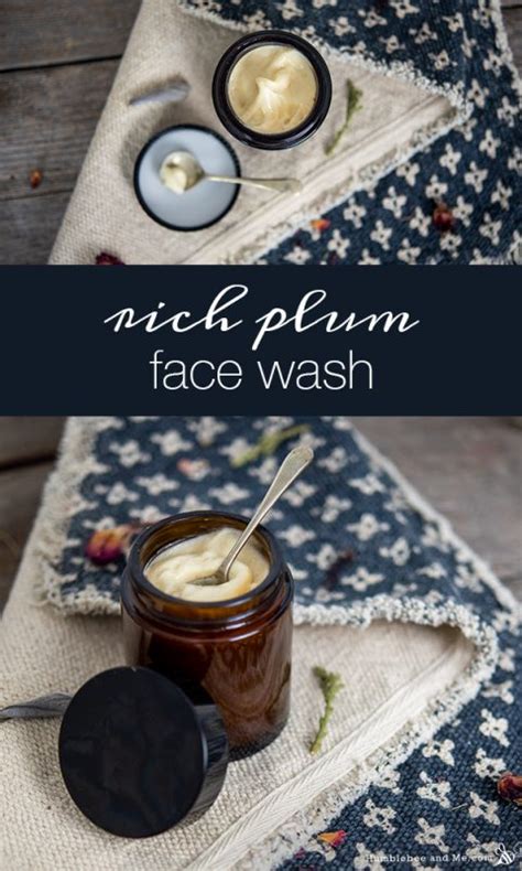 Rich Plum Face Wash - Humblebee & Me