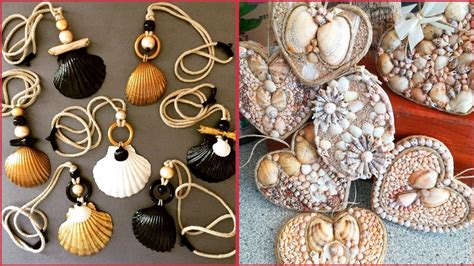 diy  latest seashell craft ideas  home decor youtube