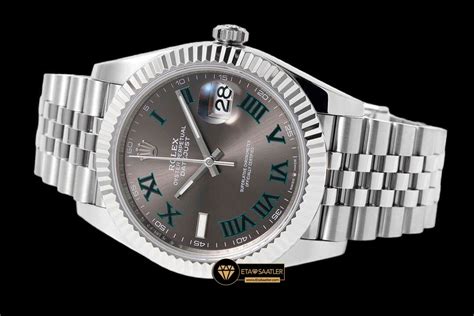 Rolex Datejust Wimbledon Kadran Clean Factory Mm Jubile