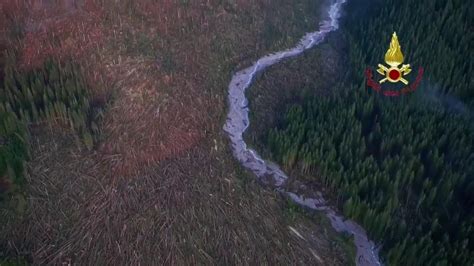 Maltempo La Ricognizione Aerea Sulle Aree Devastate Del Bellunese