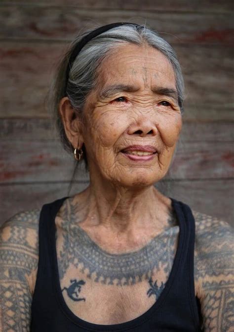 Meet Ms Whang Od The Oldest And The Only Mambabatok Tattoo Artist Left In Philippines