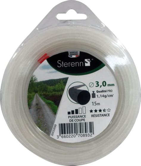 Sterenn Fil Nylon Rond Translucide Mm L M Jardiland