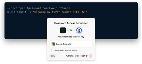 Sign Git Commits With Ssh 1password Developer