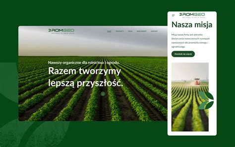 strona dla producenta nawozów Boost Agency