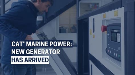 Unleash The Power New Cat® Marine Generator Has Arrived Ptw Shipyard