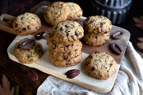 Cookies pécan chocolat et chocolat au lait