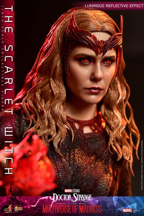 The Scarlet Witch Hot Toys Mms652 Doctor Strange In The Multiverse Of Madness 16th Scale