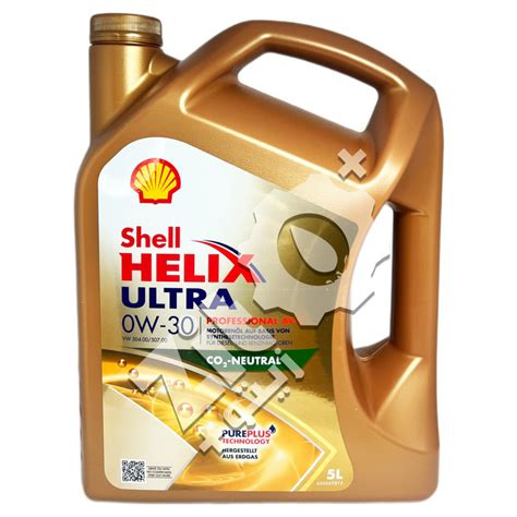 Shell Helix Ultra Professional AV L 0W 30 5L ZitoPlus Maroc