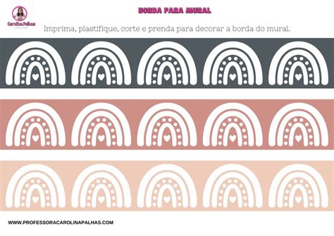 Borda Para Mural Para Imprimir - Borda para mural para imprimir - Professora Carolina Palhas ...