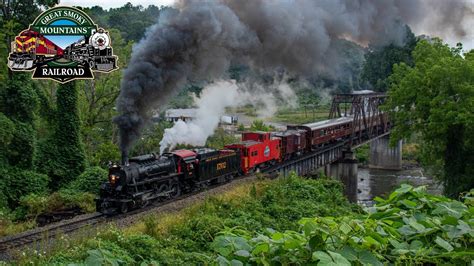 Great Smokey Mountain Railroad 1702 Chasing The Nantahala Gorge