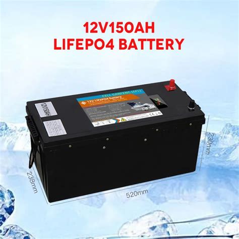 Europe Hot Selling Marine Solar Rv V Ah Lifepo Lithium Battery