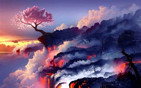 Anime Scenery Wallpapers - Top Free Anime Scenery Backgrounds ...