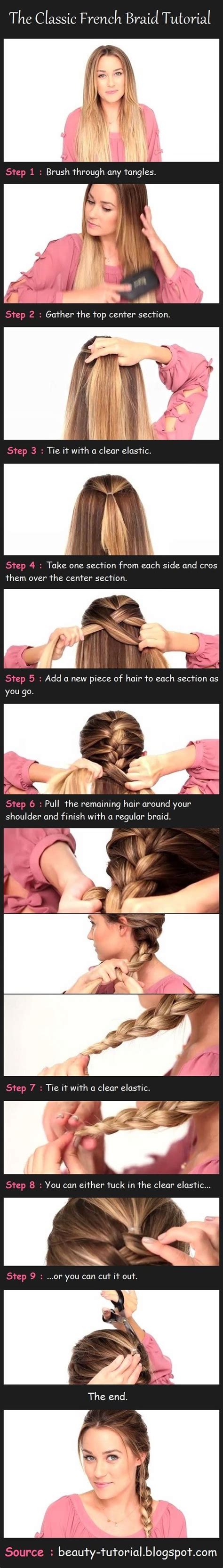 The Classic French Braid Tutorial Pictures, Photos, and Images for ...