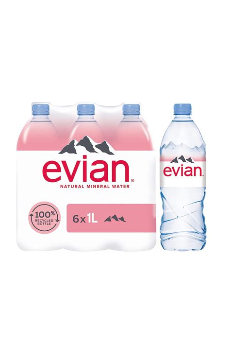 Evian Woda Mineralna L Pet Niegazowana Sztuk Zgrzewka Wody