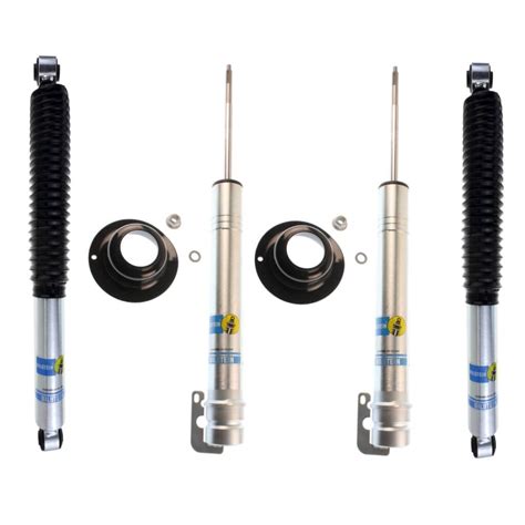 Bilstein 5100 75 2 Front And 0 1 5 Rear Lift Shocks 2005 2010 JEEP