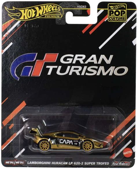 Hot Wheels Gran Turismo Lamborghini Huracan LP 620 2 Super Trofeo POP