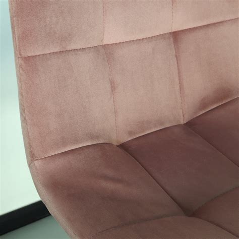 Eetkamerstoel Catoo Velvet Roze Aq Living