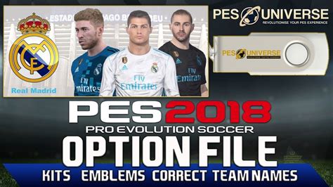 PES 2018 Option File PS4 PC Kits Badges More PESUniverse