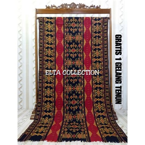 Jual Kain Tenun Ikat Blanket Motive Maumere Shopee Indonesia