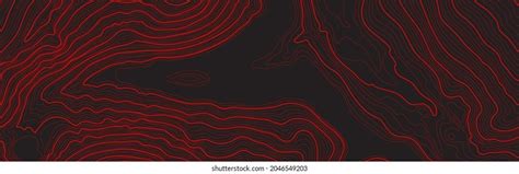 6,417 Red Topographic Map Images, Stock Photos, 3D objects, & Vectors ...