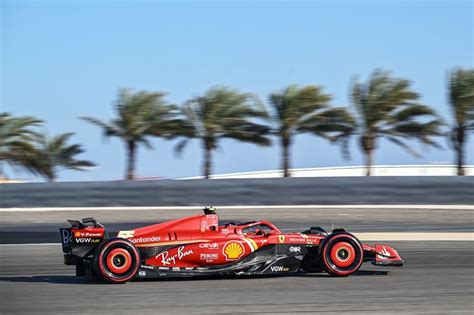 F Bahrain Libere Sainz Che Scalda I Tifosi Della Ferrari