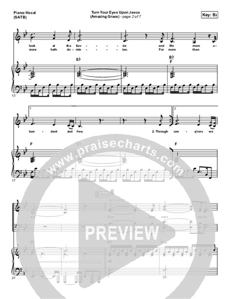 Turn Your Eyes Upon Jesus Amazing Grace Sheet Music Pdf Shane