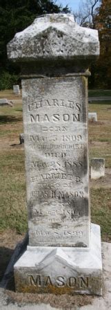 Charles Mason 1809 1888 Mémorial Find a Grave