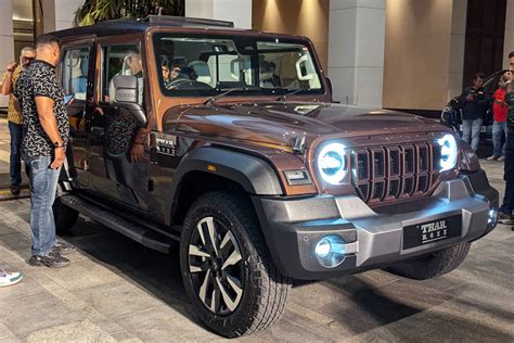 Mahindra Thar Roxx Colour Options Detailed Gets 5 Dual Tone Shades