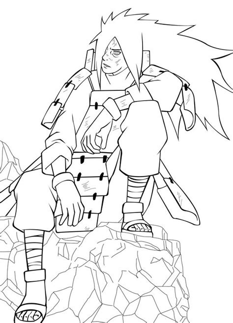 Madara Coloring Pages Coloring Pages