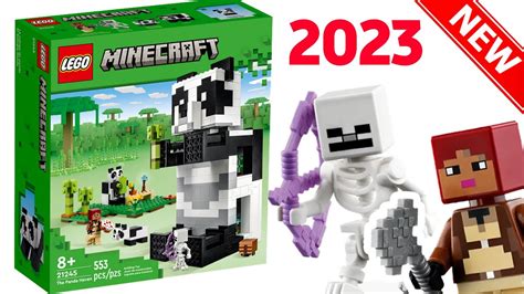 Lego Minecraft Sets The Panda Haven Review Officially