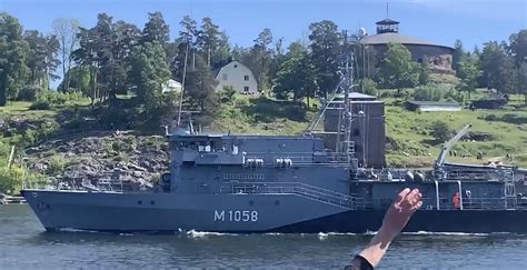 WarshipCam On Twitter German Navy Frankenthal Class Minehunter FGS