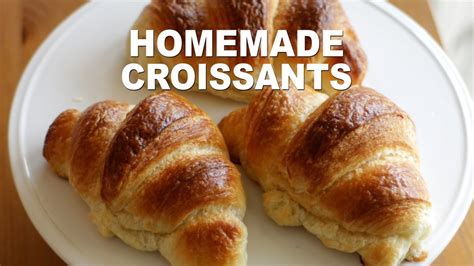 Homemade Croissants Recipe Youtube