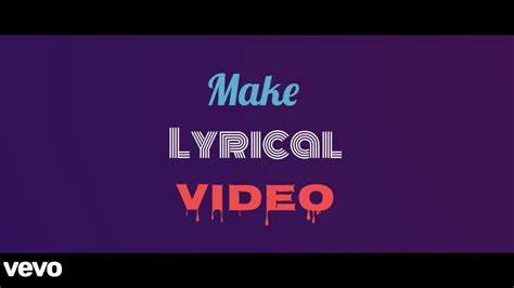 How To Make Lyrical Video In Kinemaster Very Easy Kinemaster