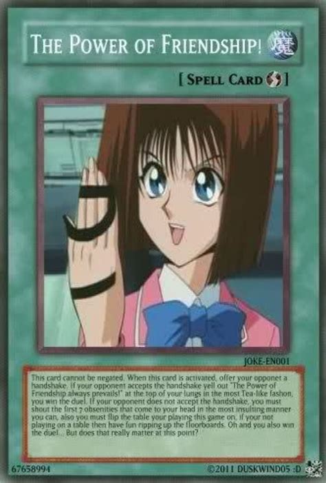 Yu Gi Oh 9 Friendship Memes That Are Too Funny