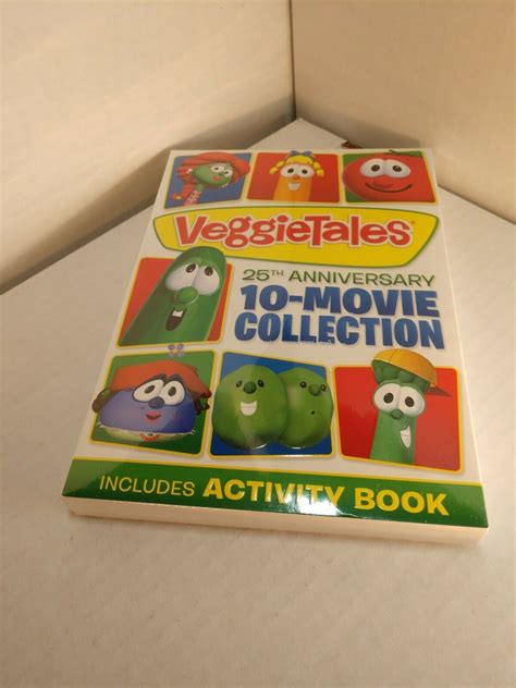 Veggietales 25th Anniversary 10 Movie Collection Dvd Boxset New On