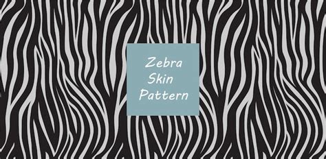 Premium Vector | Zebra skin pattern