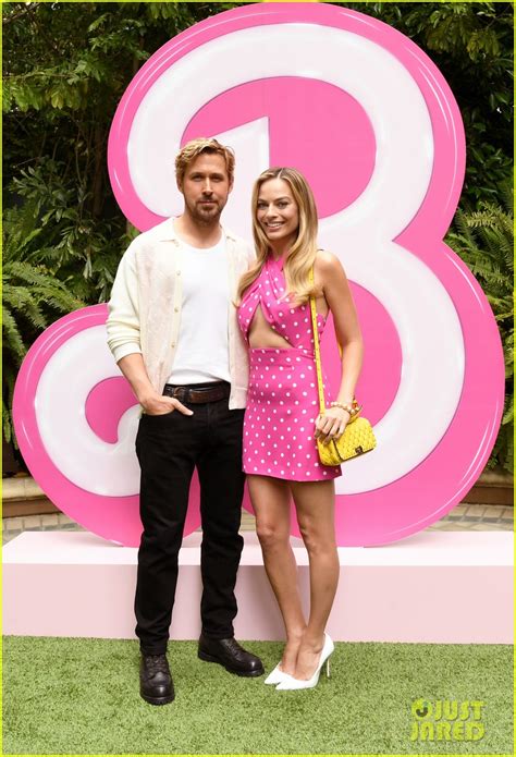 Margot Robbie And Ryan Gosling Join Barbie Movie Co Stars At Photo Call In Beverly Hills Photo