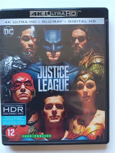 Blu Ray 4 K Justice League 4k Ultra Hd Dc Eur 8 90 Picclick Fr