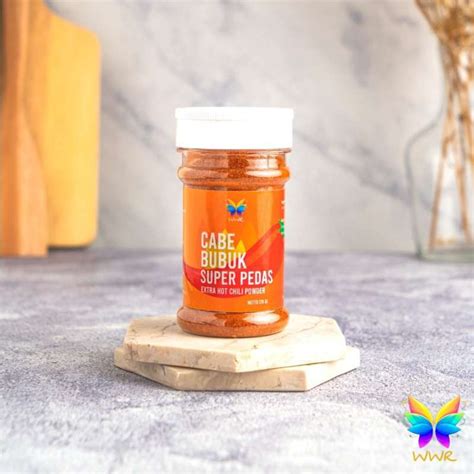 Jual WWR CABE BUBUK EXTRA PEDAS Extra Hot Chili Powder Botol 70g Di Seller Pangan Prima