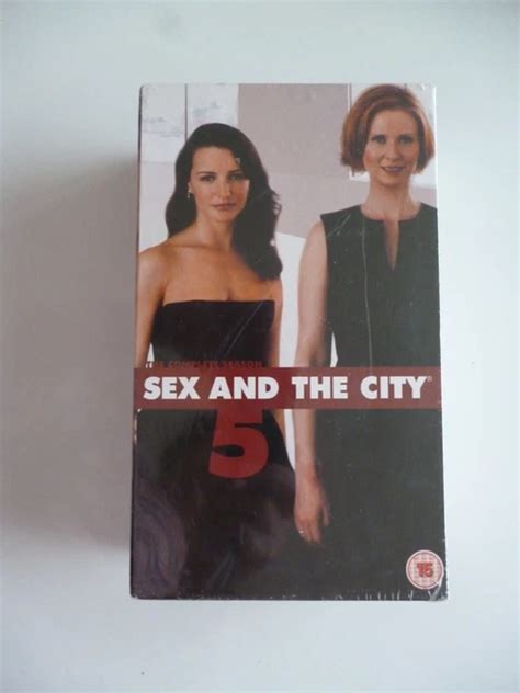 SEX AND THE City Season 5 Box Set PAL VHS Video Tapes 2 99 PicClick UK