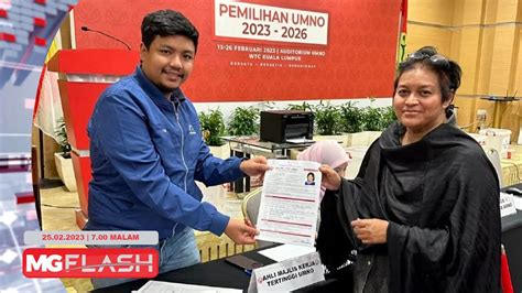 Azalina Rebut Jawatan Naib Presiden UMNO MGFlash YouTube